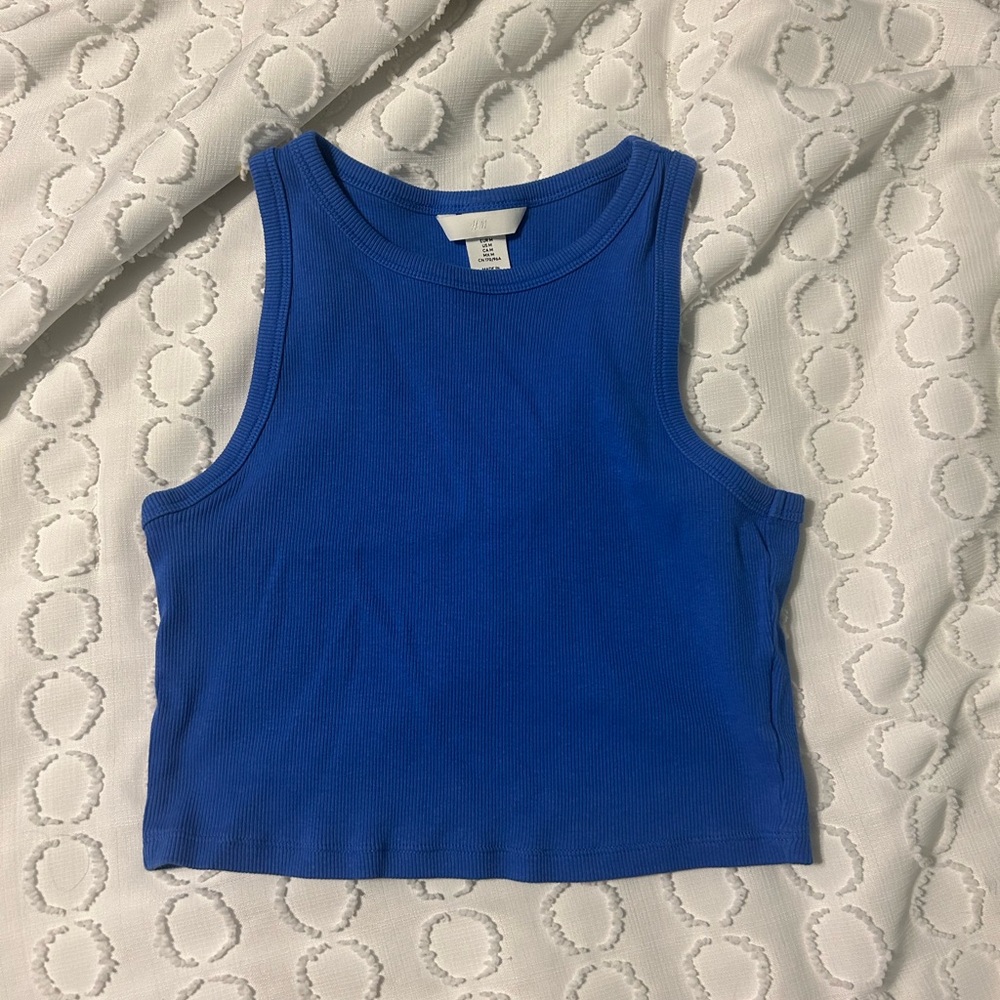 H&M Blue Tank Top